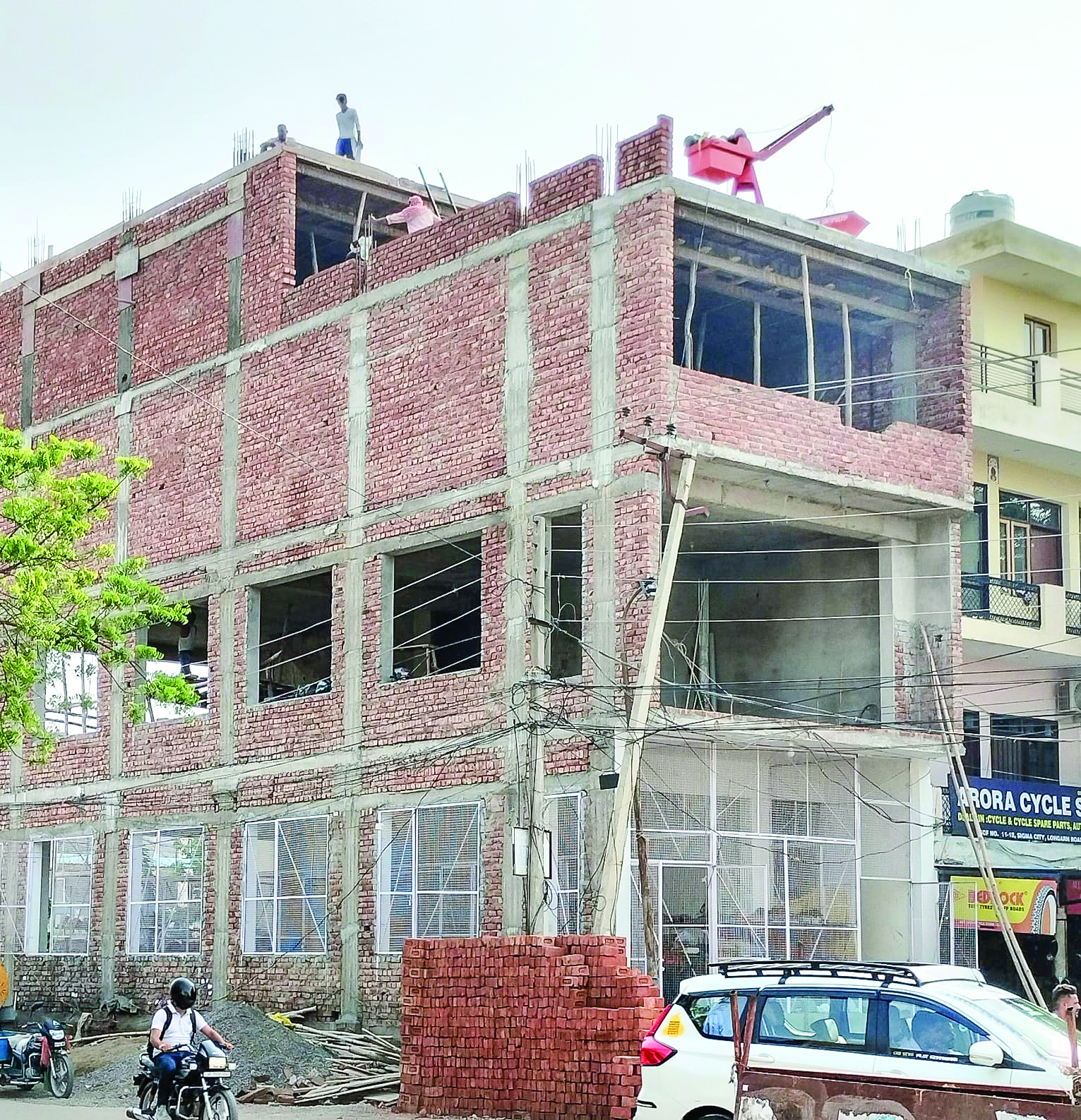 Illegal Construction Rampant Around Zirakpur