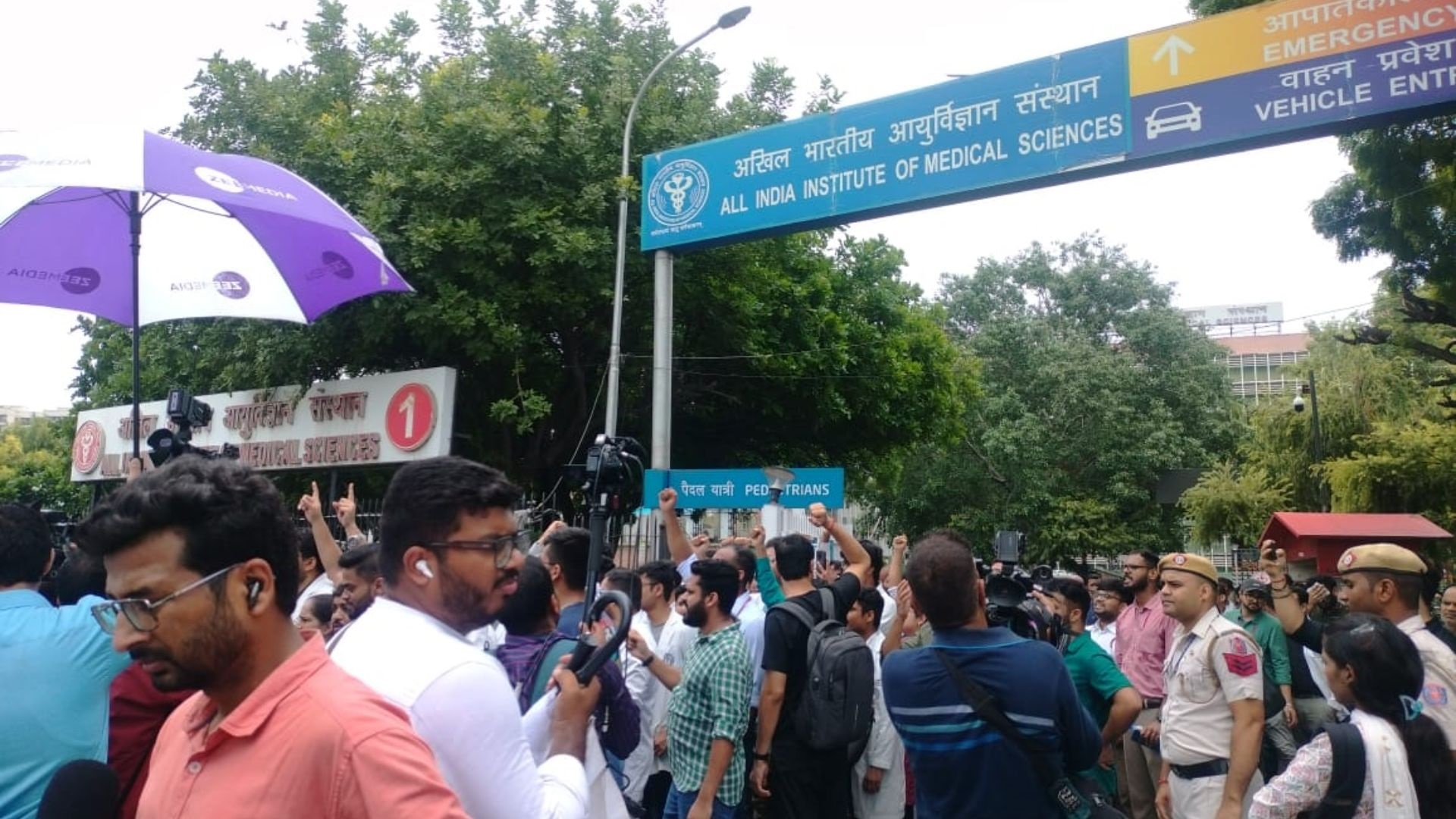 AIIMS Delhi doctors list 6 demands as strikes continue: Kolkata rape-murder