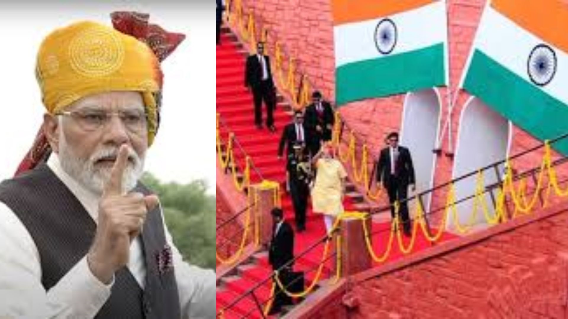 PM Modi highlights natural calamities and supports affected in I-Day Speech