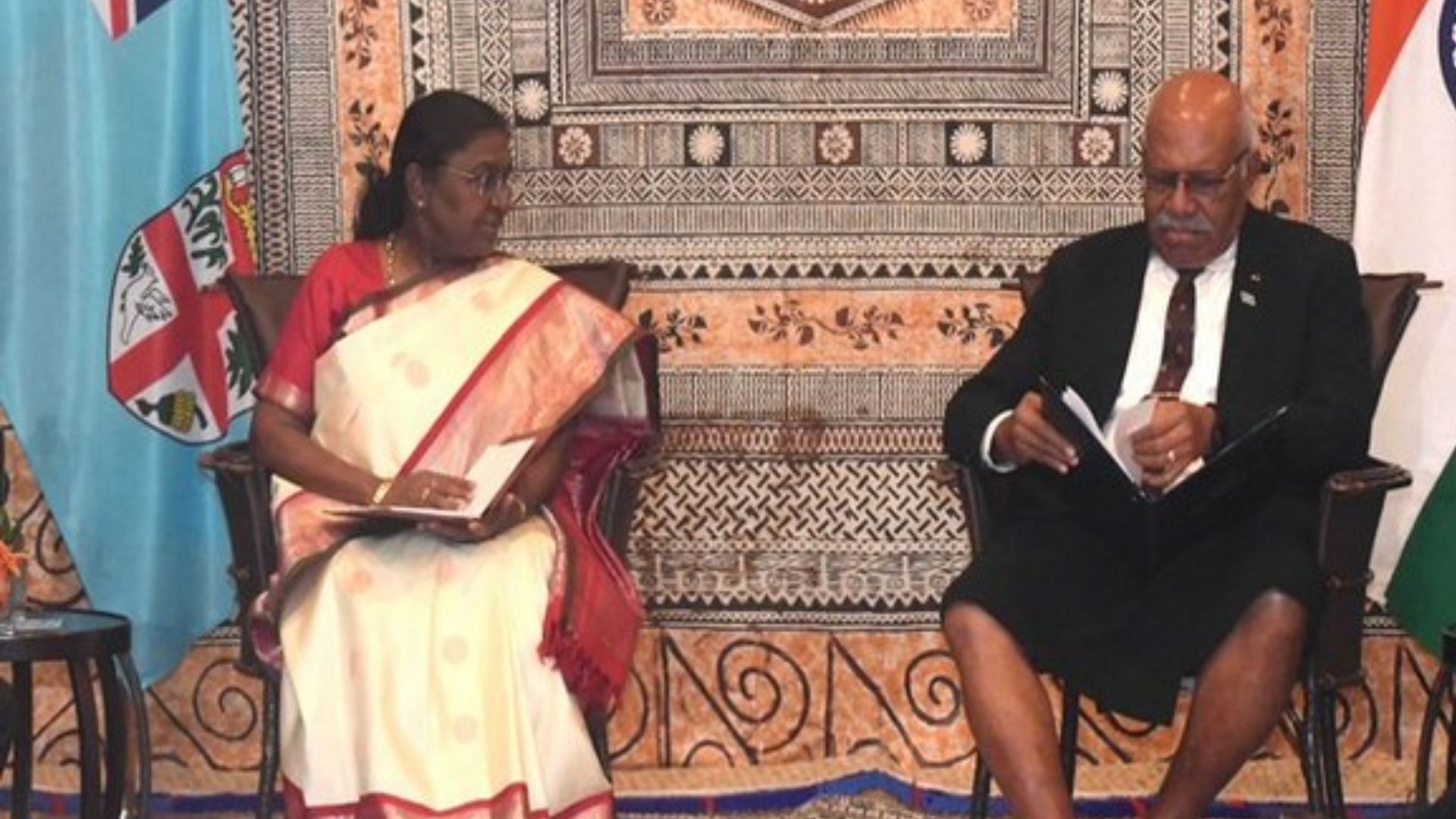 President Murmu and Fiji PM Rabuka agree to strengthen partnership