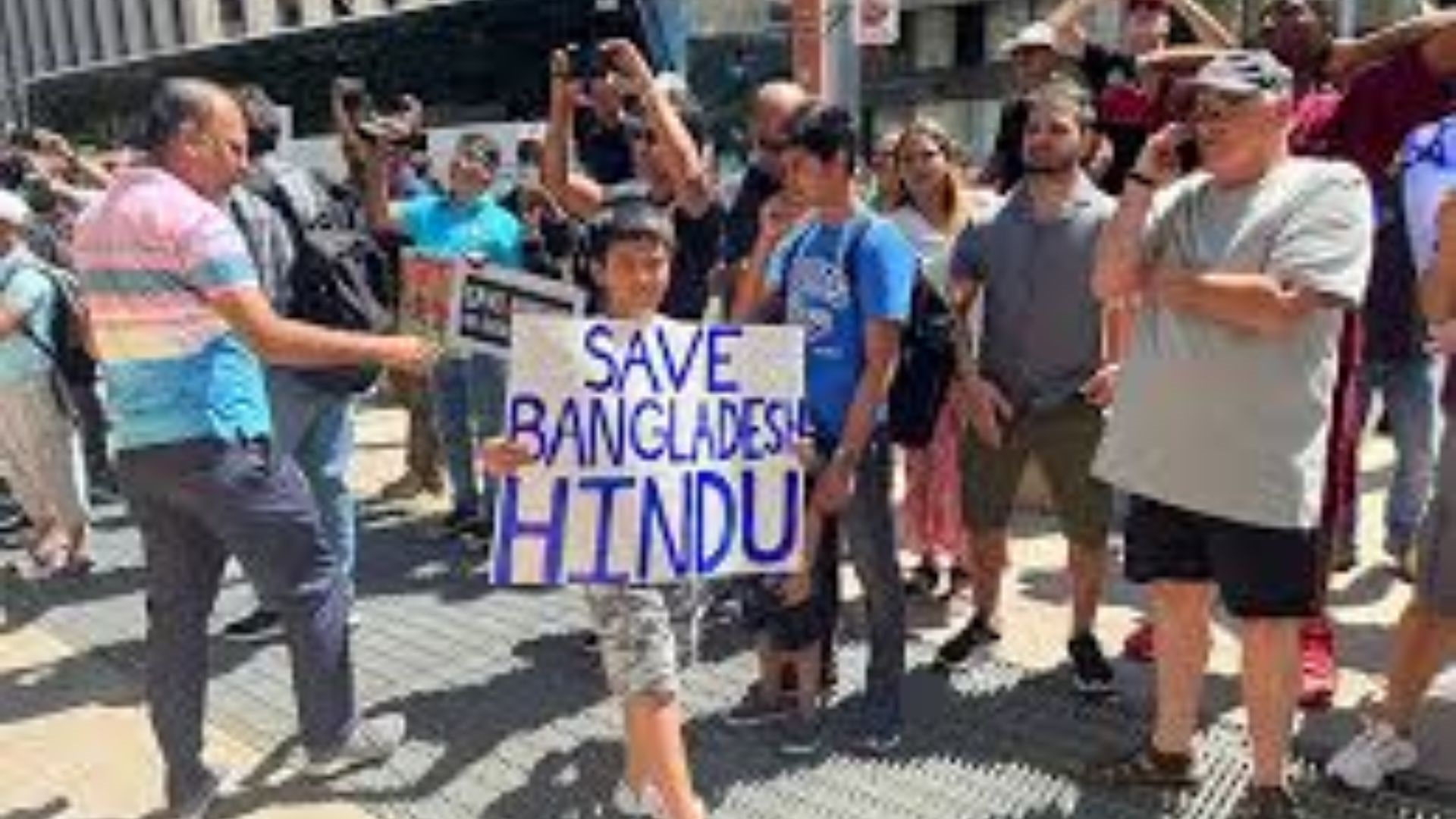 Toronto sees protests against violence toward Hindus in Bangladesh