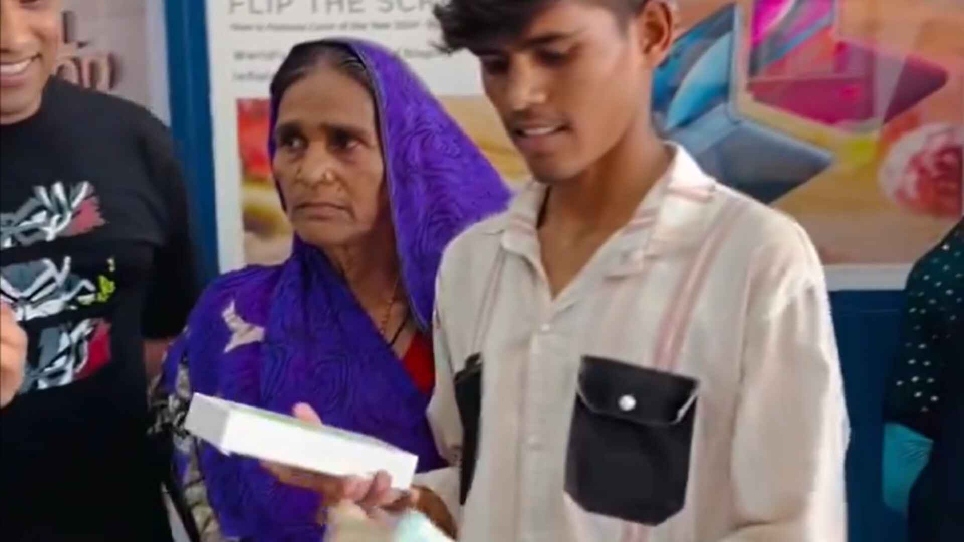 Viral Video: Temple Flower Seller Forced To Buy iPhone For Son, Internet Reacts