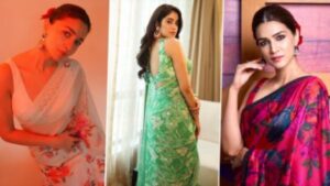 Celeb-Approved Saree Styles for this Ganesh Chaturthi