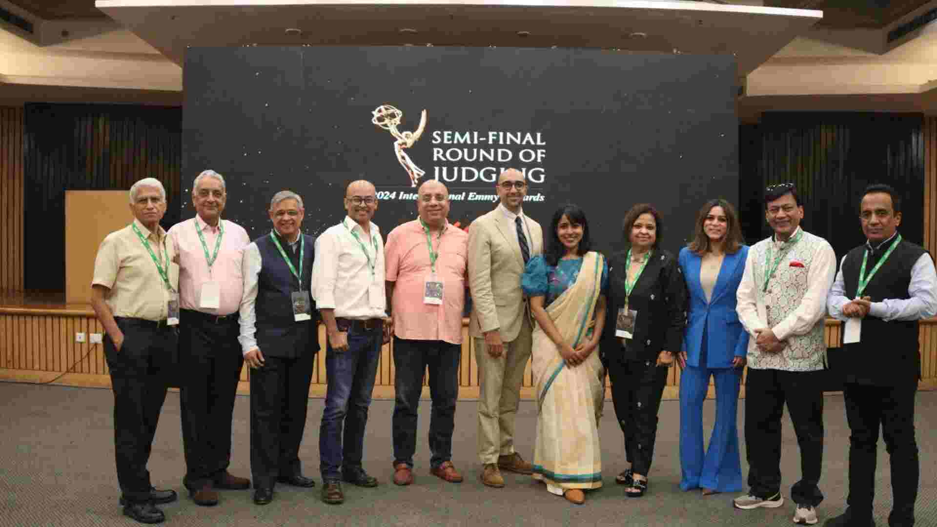 International Emmy Awards Semifinal Jury Round Takes Place in Delhi, Hosted by Dr. Annurag Batra