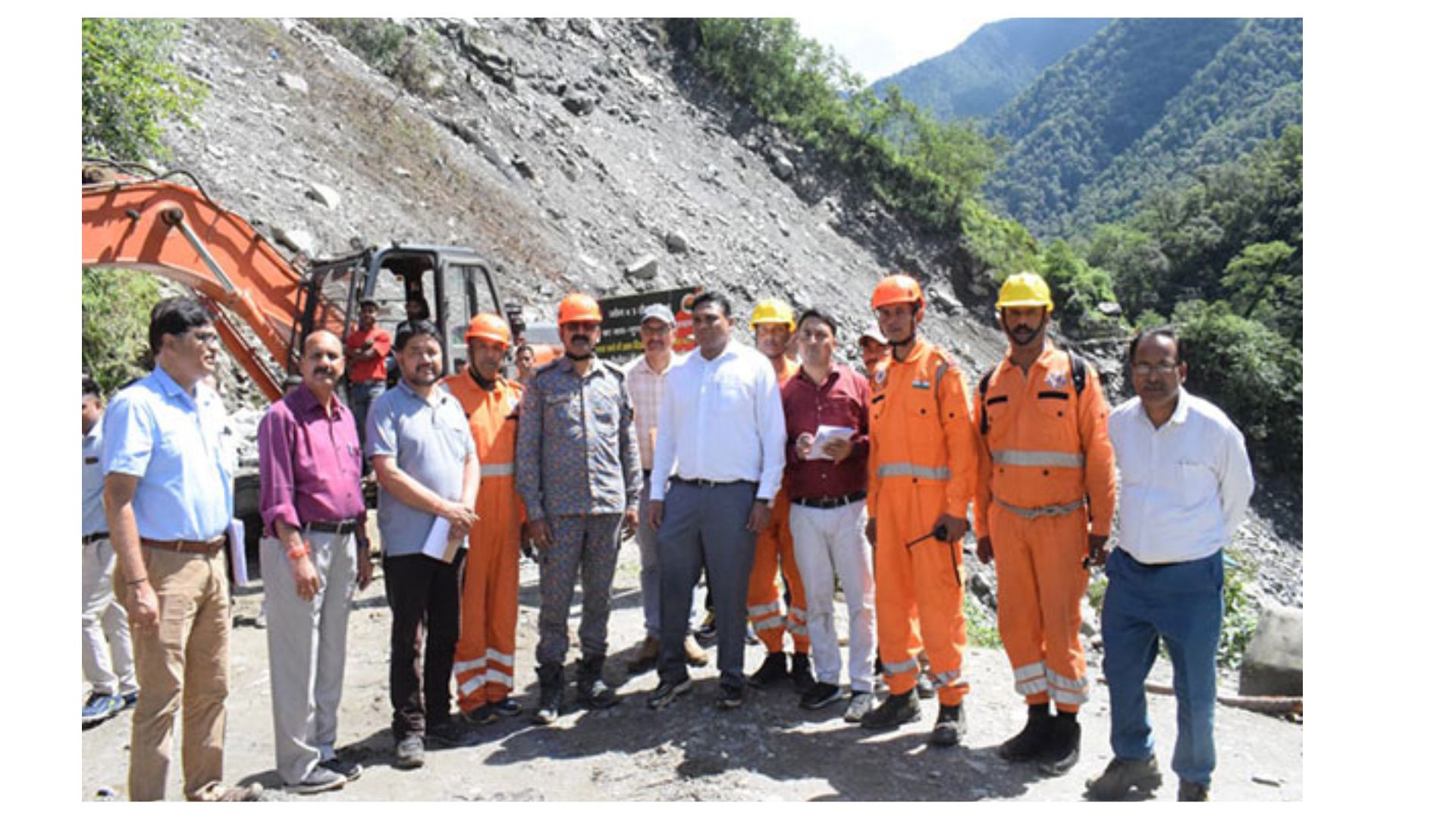 Uttarakhand: District In-Charge Inspects Kedar Valley Projects Following Heavy Rains