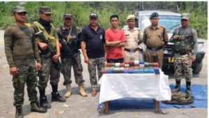 Meghalaya BSF Intercepts Two Indians Smuggling Sugar to Bangladesh