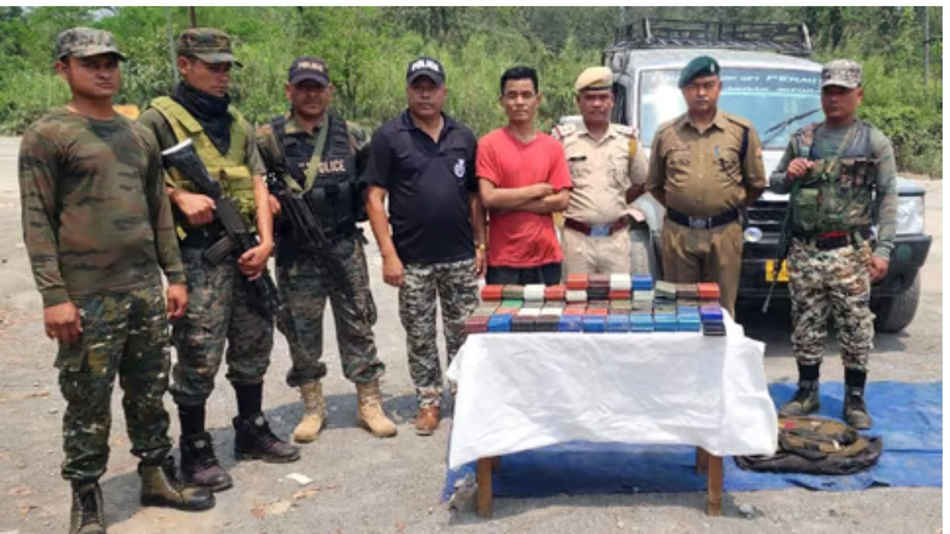 Meghalaya BSF Intercepts Two Indians Smuggling Sugar to Bangladesh