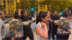 Watch: Anant Ambani’s Bodyguard Goes Viral For Handling Fan Interaction In Paris