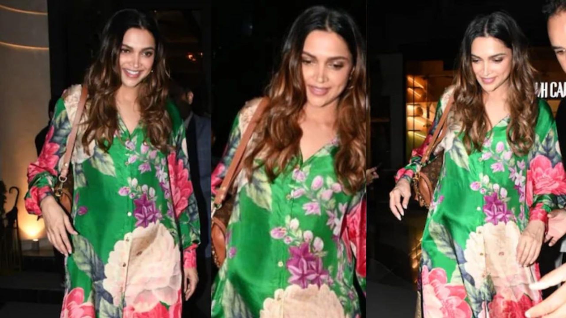 Deepika Padukone Teams Floral Kurta With Rs 3.25 Lakh Shoulder Bag For Stylish City Outing