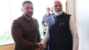 Prime Minister Modi Arrives in Kyiv for Historic Visit