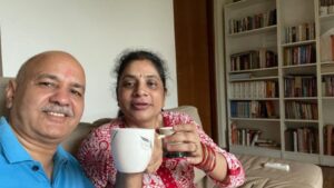 Manish Sisodia’s First Tea After Jail: Shares Selfie with Wife Following Bail