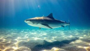 Men vs. Shark: Dramatic Tug-of-War Over Fish Caught on Camera