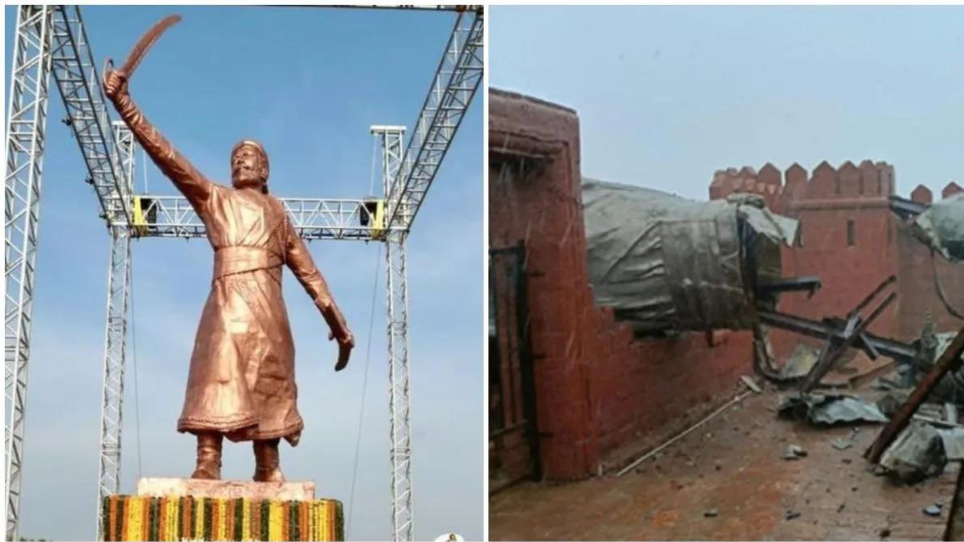 PM Modi Apologizes for Shivaji Statue Collapse in Maharashtra, Criticizes Opposition