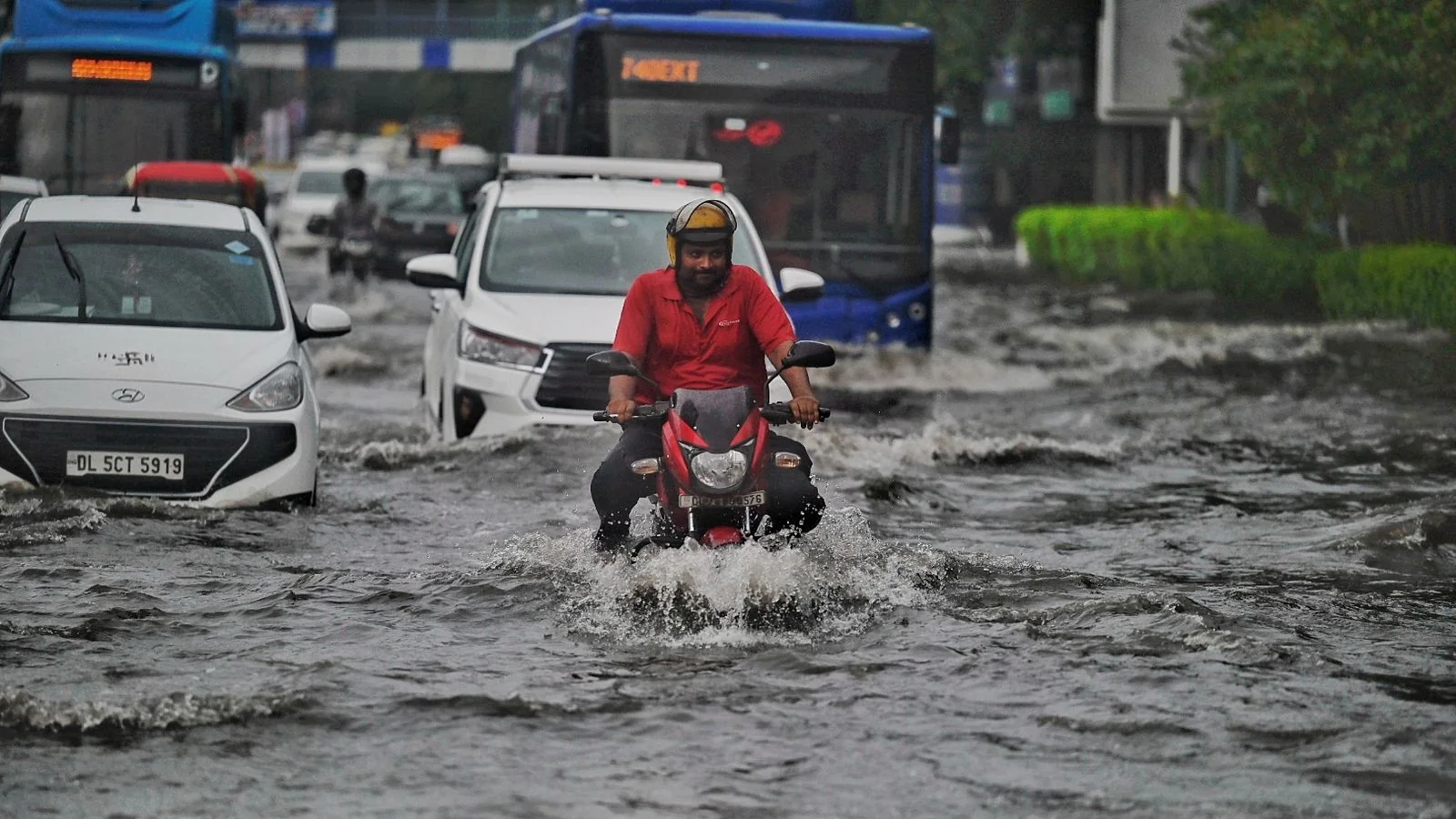 Delhi Set to Break Record for Most Rainy Days in August Since 2011