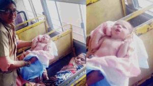 Woman Delivers Baby On Telangana Bus With Help From Conductor & Nurse