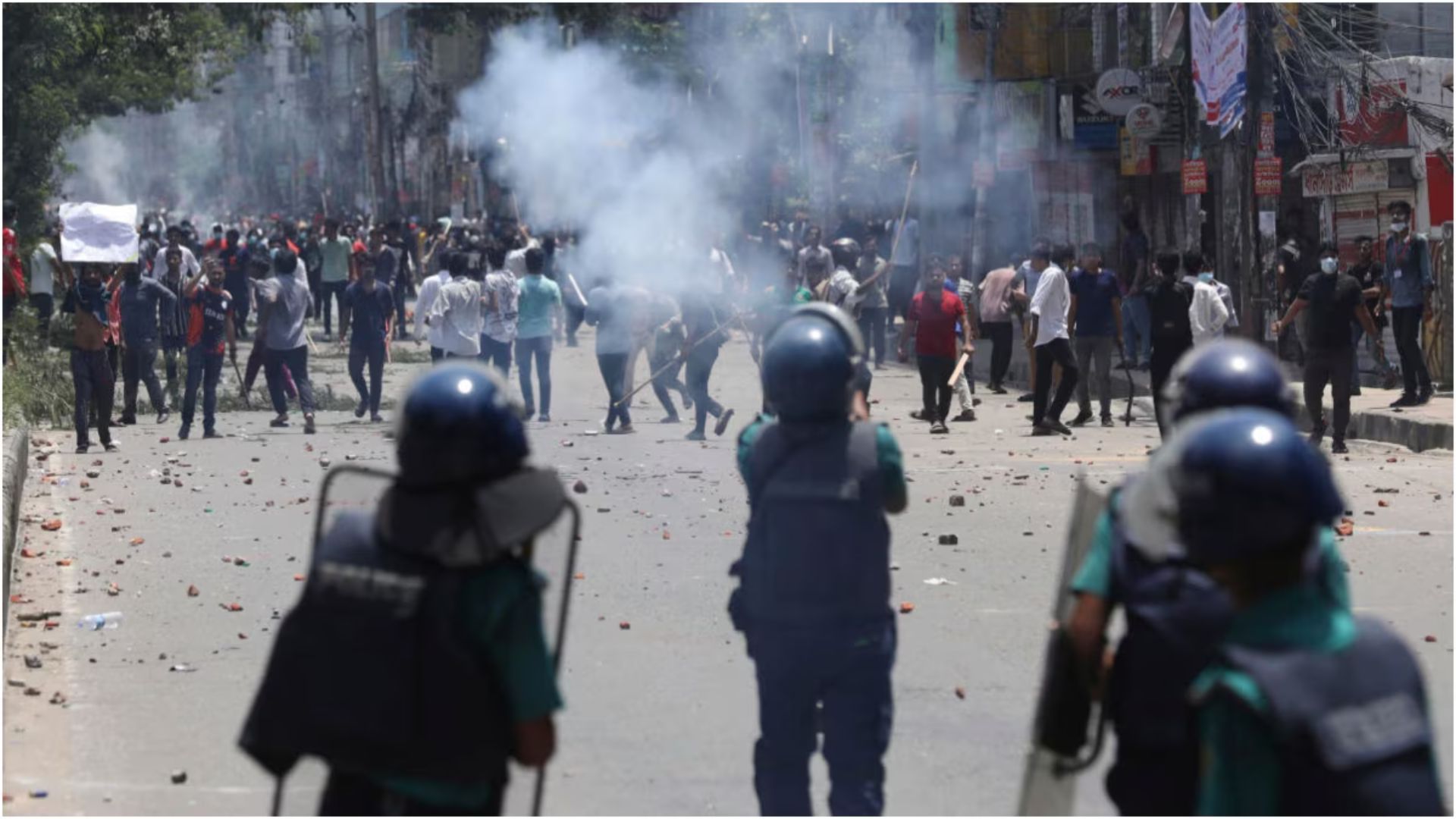 Bangladesh Erupts In Violence: 32 Dead, PM Hasina Labels As ‘Sabotage’, Nationwide Curfew Imposed