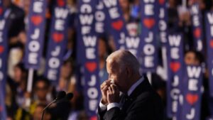 Watch: Biden Makes Emotional Appearance At DNC, Defends Achievements And Criticizes Trump