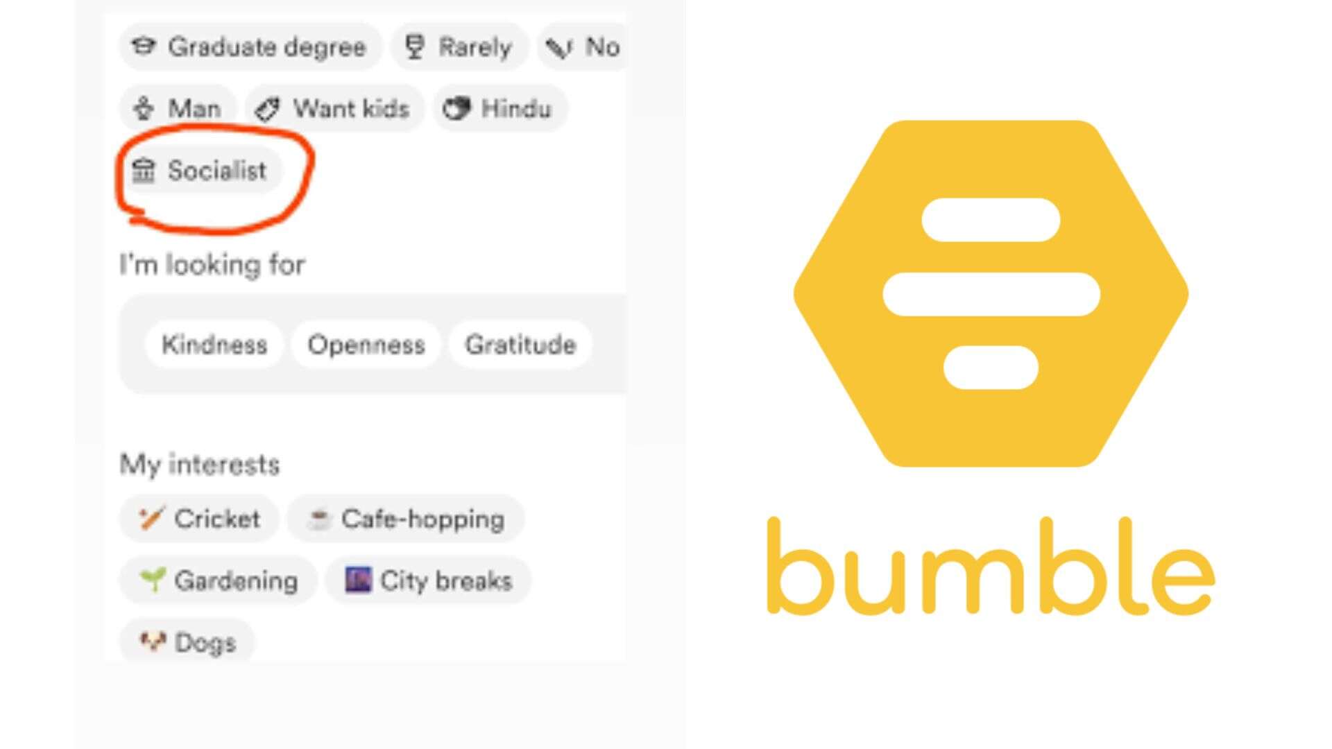 Bumble Bio Mix-Up: Man Mistakes ‘Socialist’ For A ‘Social Personality’ Trait