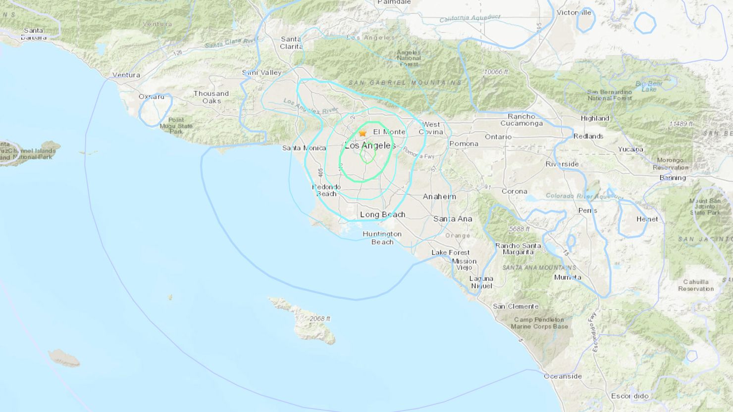 Magnitude 4.4 Quake Shakes Southern California, Epicenter Near South Pasadena