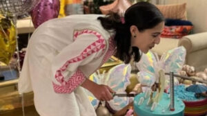 Sara Ali Khan’s Elegant White Cotton Kurta Set for Her 29th Birthday Costs ₹11K