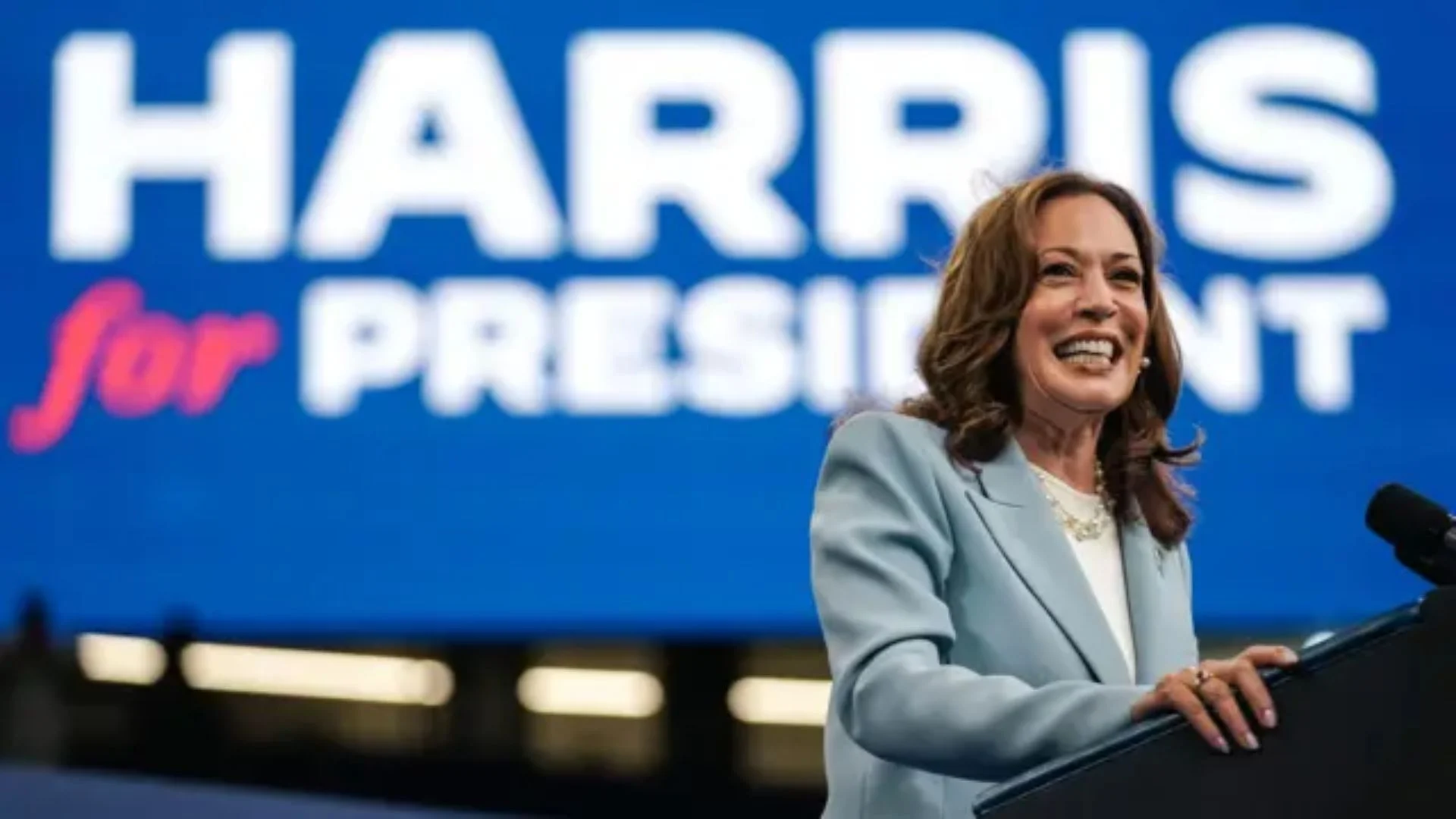 Kamala Harris Promises Tough Border Policies, Stands Firm On Israel Aid