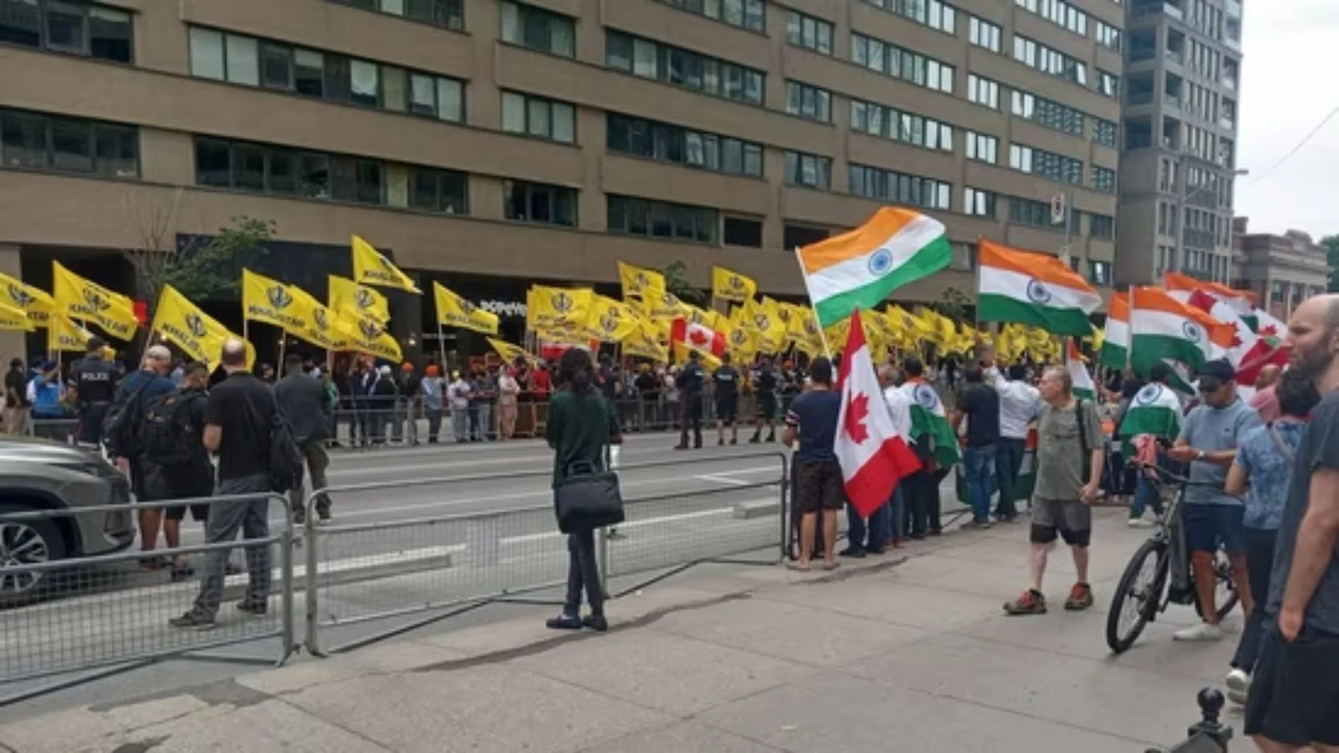 Hindu Community Outraged As Pro-Khalistan Protest Targets Toronto Parade