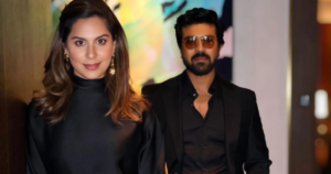 Ram Charan And Upasana Rock Chic All-Black Looks At Melbourne Film Fest