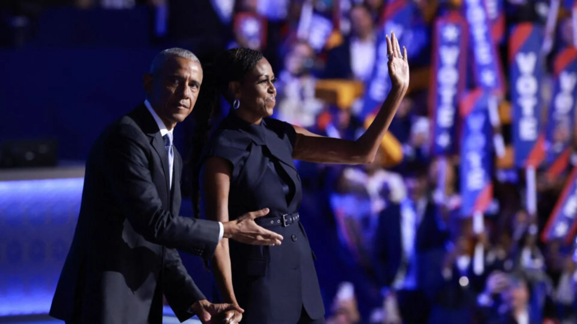 Obamas Endorses For Kamala Harris As Upcoming President At DNC