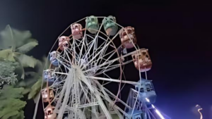 50-Foot Illegally Built Ferris Wheel Malfunctions At Tamil Nadu’s Aadi Perukku Festival