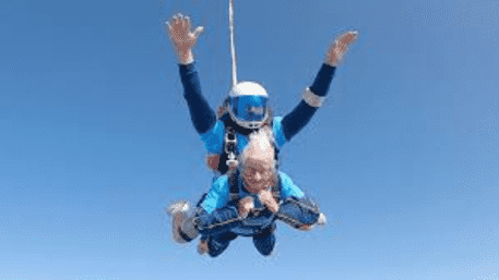 Watch: 102-Year-Old UK Woman Skydives, Becomes Internet Sensation