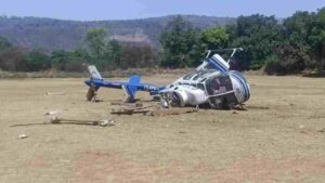 Pune: Private Helicopter With 4 Passengers Crashes Near Paud Village