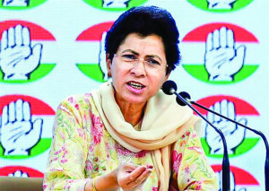 Selja, Bhan Clash At AICC Meet In Delhi