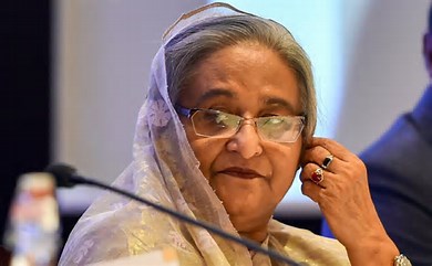 Protests Force Bangladesh PM Sheikh Hasina To Flee; Father’s Statue Vandalized