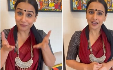 Vidya Balan’s Hilarious Instagram Reel Stuns Fans With Her Transformation