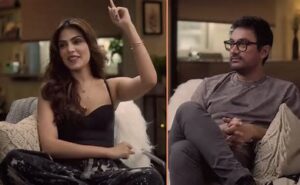 Aamir Khan Gets Emotional, Calls Rhea Chakraborty ‘Courageous’ In Chat Show