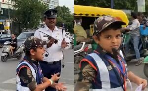 10-Year-Old Boy In Indore Raises Traffic Awareness Through Self-Composed Songs