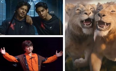 Shah Rukh Khan Returns As Mufasa In The Lion King 2 With Sons Aryan And AbRam