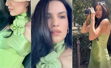 Natasa Stankovic's Green ‘Revenge Dress’