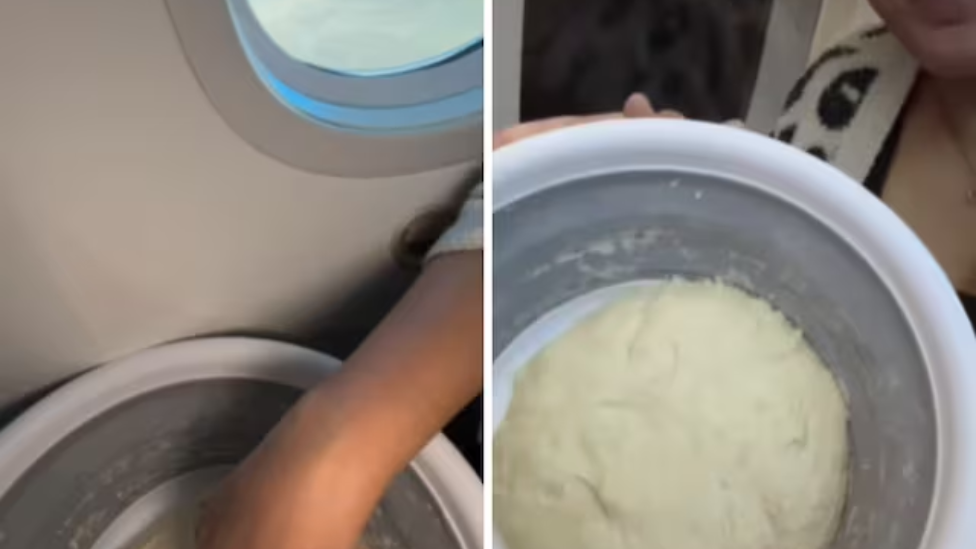 ‘Unhygienic’ Woman Make Bread Dough Mid-Flight, Internet Fumes