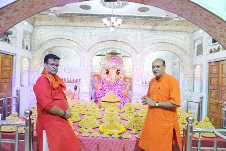 Ancient Siddha Idol Of Shri Nahar Ganeshji Maharaj