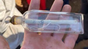 Researchers Discover 200-Year-Old Message In A Bottle, Revealing…