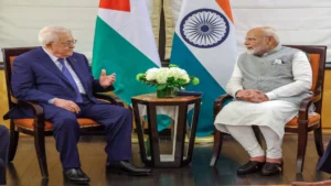 PM Modi Meets Palestinian President Abbas, Voices Concern Over Gaza Crisis