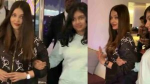 Aishwarya Rai and Daughter Aaradhya Arrive in Abu Dhabi for IIFA 2024