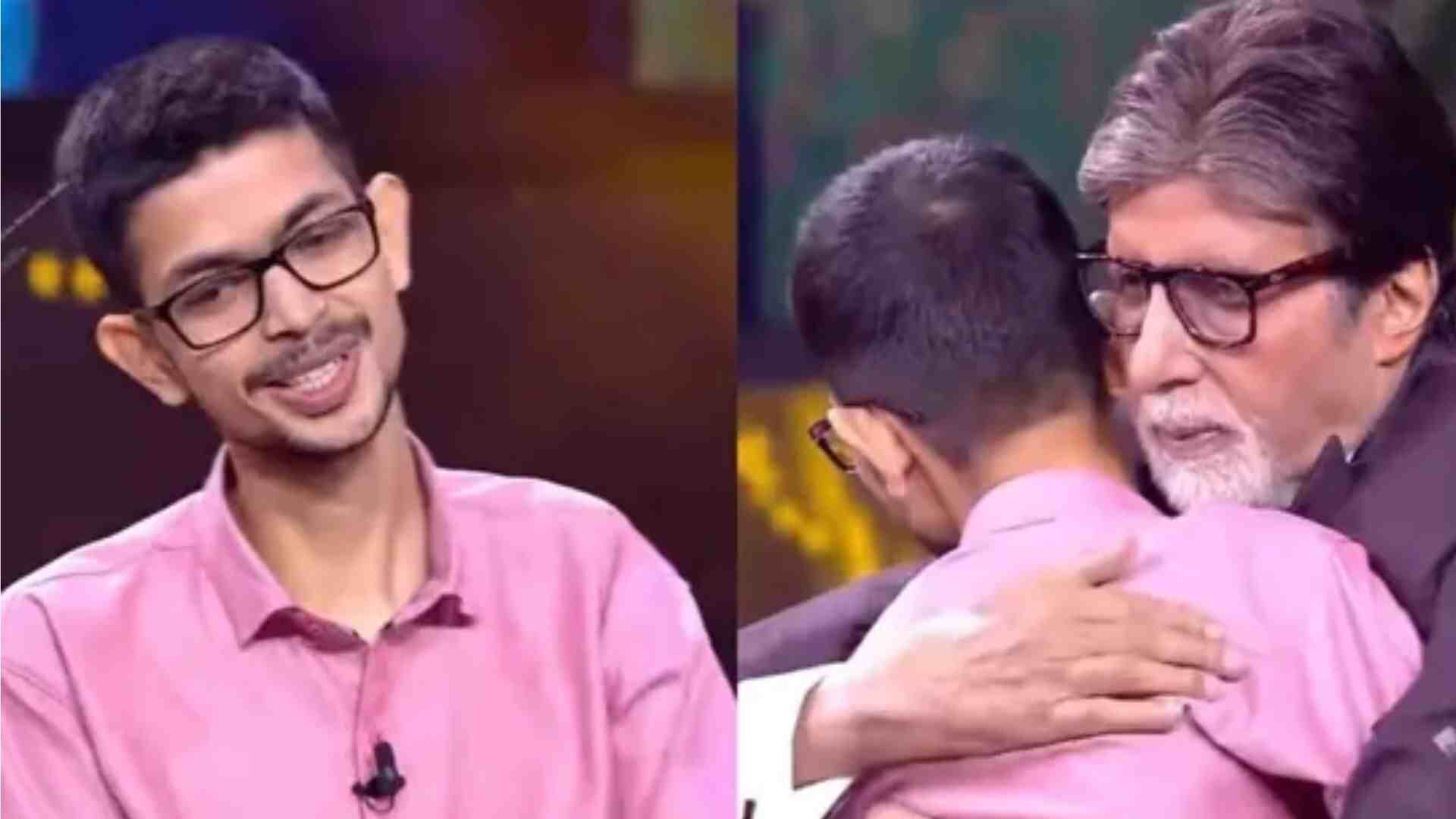 Watch: Chander Prakash Becomes First Crorepati of KBC 16, Wins ₹1 Crore and a Car; Amitabh Bachchan Celebrates with a Hug