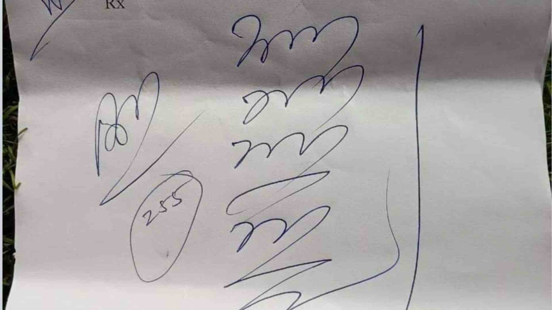 Doctor's Handwriting