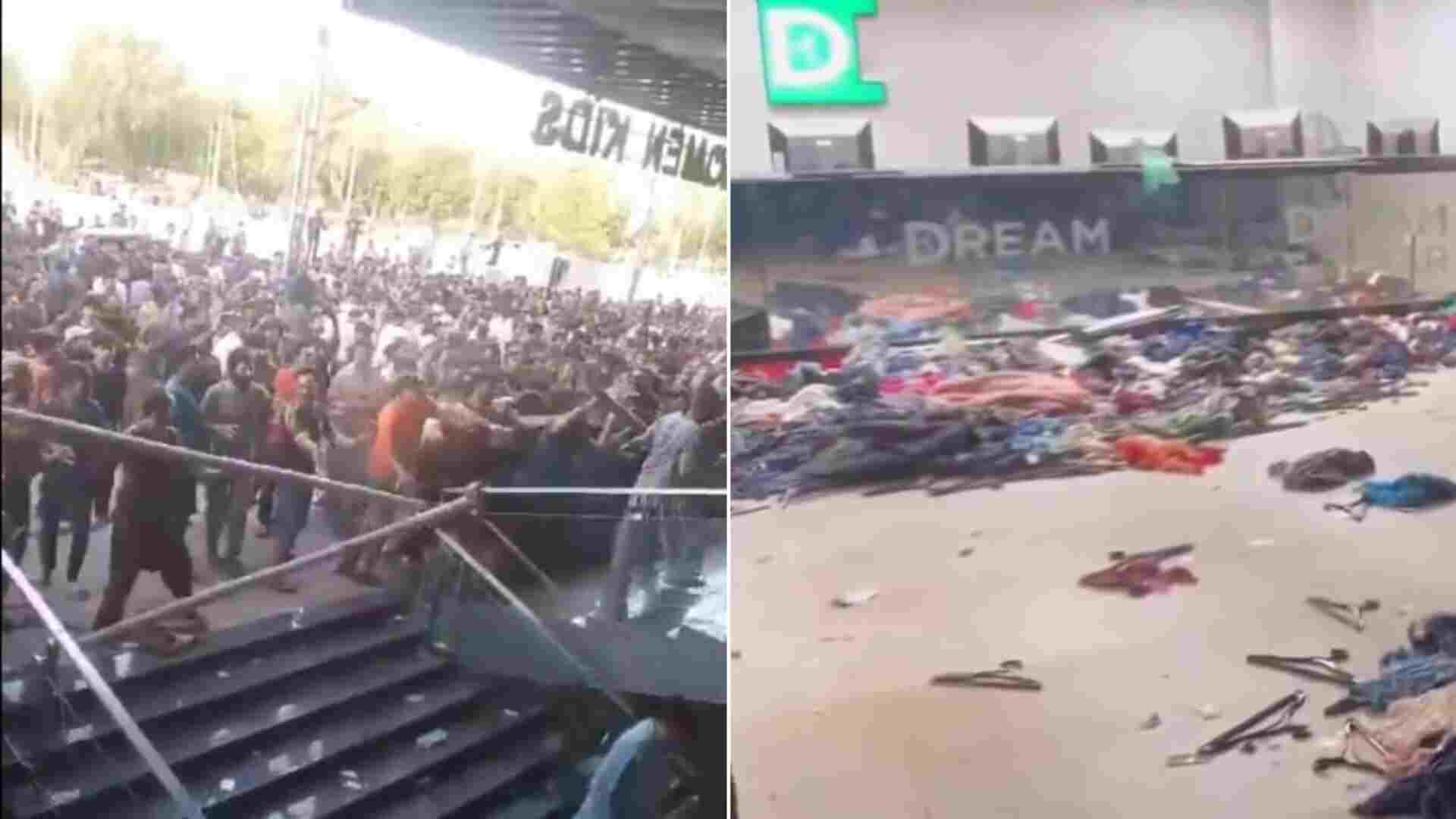 Chaos Erupts As Mob Loots Karachi’s ‘Dream Bazaar’ In Pakistan | Video Goes Viral