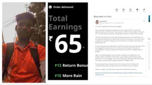 Ex-Swiggy Delivery Partner Shares Viral ‘Survival Story’ On LinkedIn