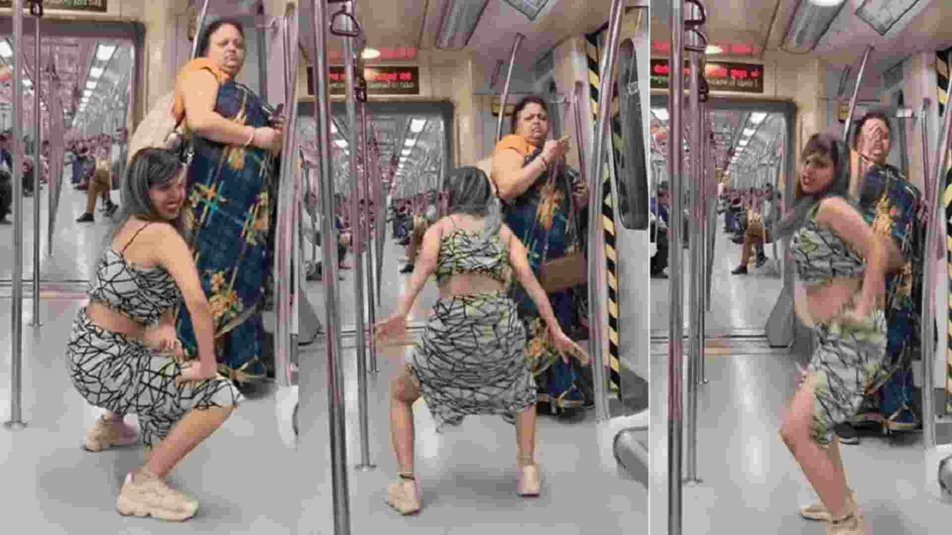 Watch: Girl Dancing in Delhi Metro Sparks Outrage, Video Goes Viral