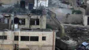 Watch: Israeli Soldiers Allegedly Throw Lifeless Bodies From Rooftop In West Bank