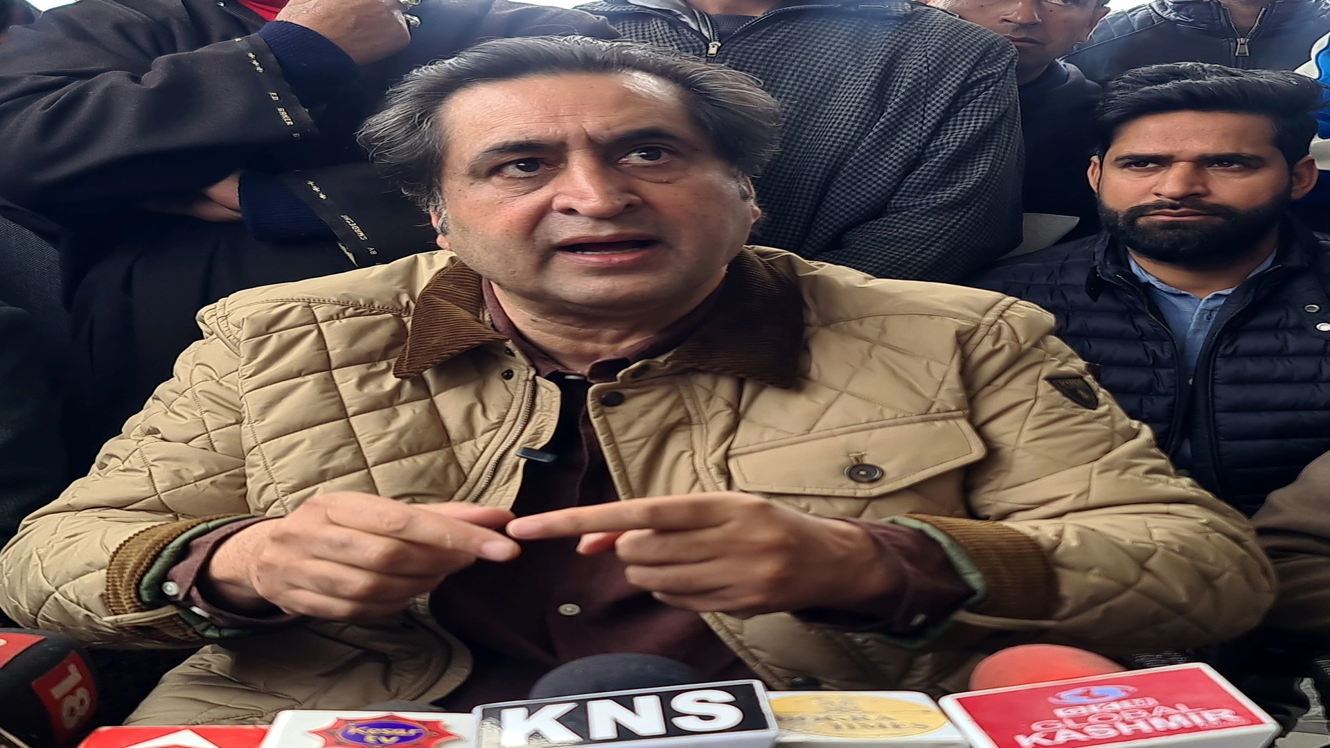 JKPC chairman Sajad Gani Lone